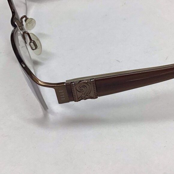 Elle EL 13304 Half-Rim Eyeglasses Frames 50-18-135 Used - Picture 4 of 11